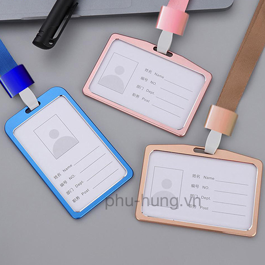 Aluminum card strap