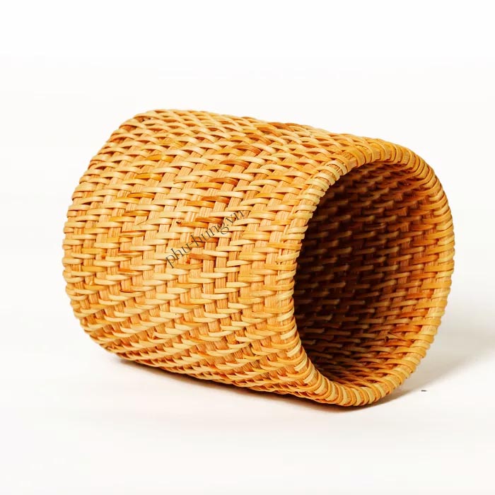 Ống cắm bút bằng mây guột
