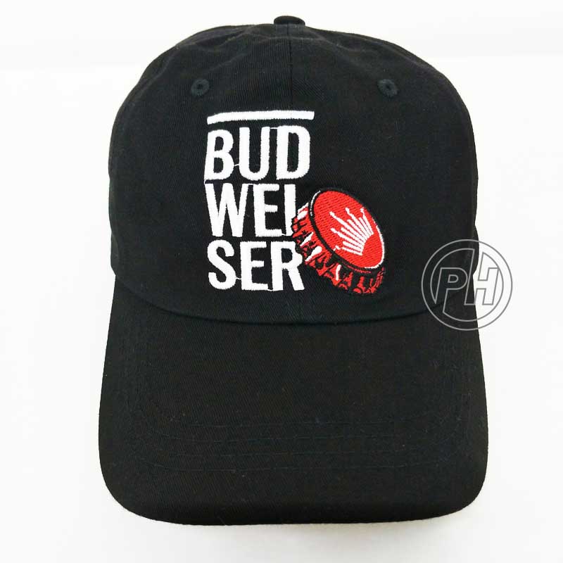 Nón lưỡi trai thêu chữ BUDWEISER