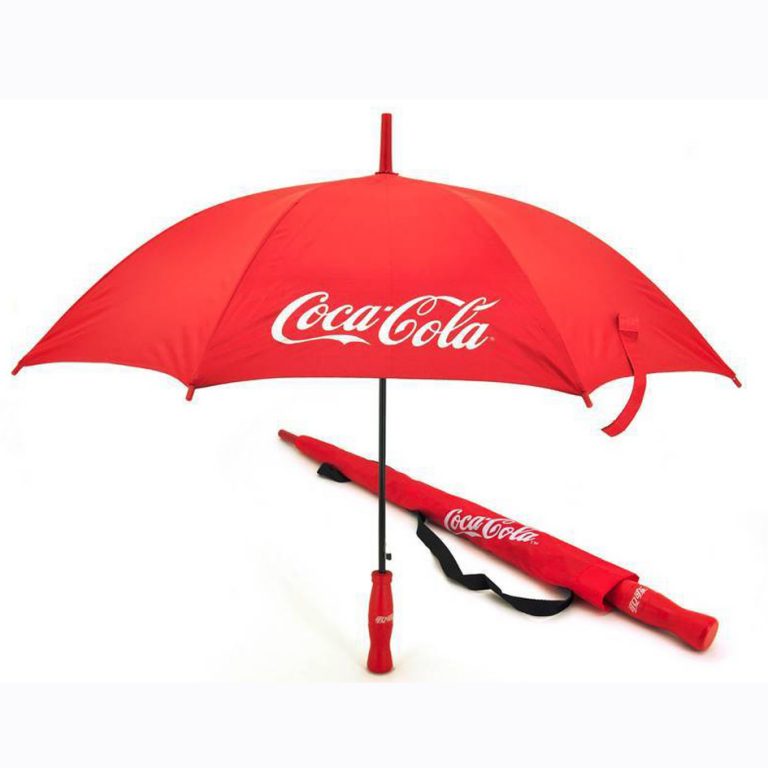 Dù cầm tay Coca Cola